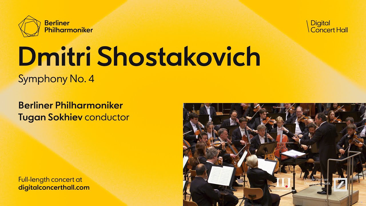 Shostakovich: Symphony No. 4 / Tugan Sokhiev · Berliner