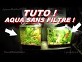 Tuto aquarium sans filtre poubellarium dintrieur  pascal aquariums naturels