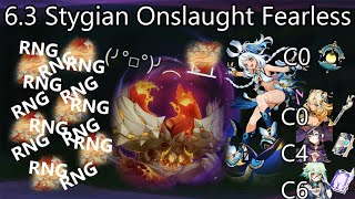 Genshin Impact 6.3. Stygian Onslaught Fearless. The WORST RNG in history.. | C0R0 Mualani vs Crab
