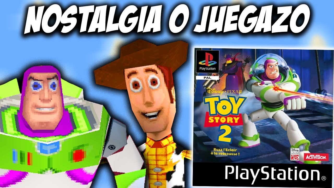 TOY STORY 2 de PS1 es UNA LOCURA - Nostalgia o Juegazo