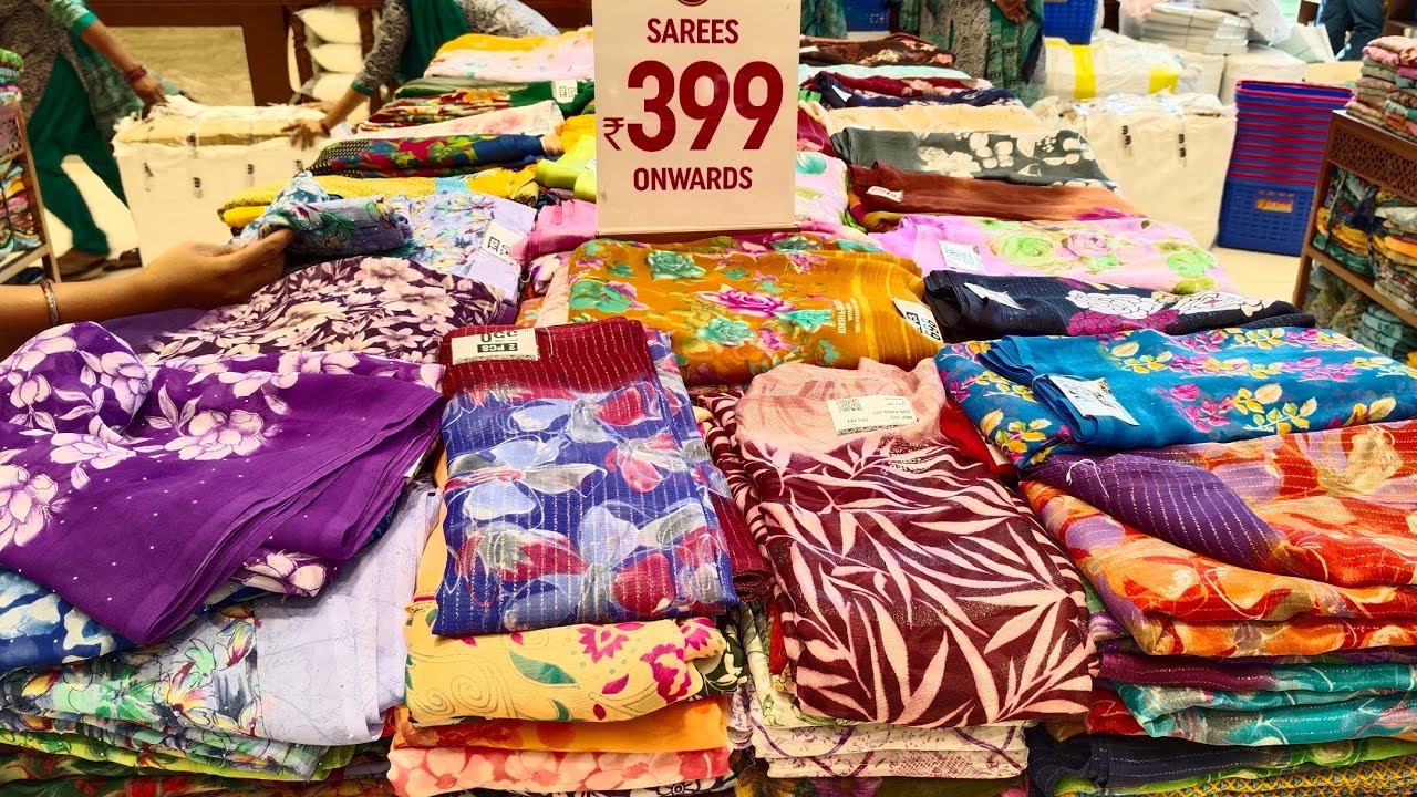 Chennai Shopping mall latest sarees #shopping #sankranthi #dailywearsarees #fancysaree#festivaloffer