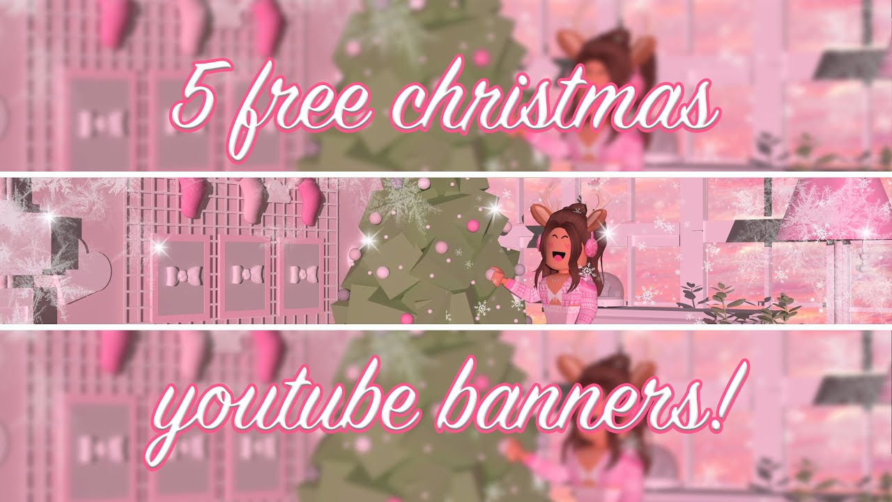 5 Free Christmas Youtube Banners Boys Girls Mxddsie Youtube - youtube roblox banner ideas