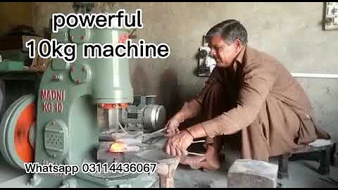 powerful 10 kg pneumatic hammer|Madni Forging Hammer| Faisal Munawar