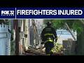 2 Chicago firefighters among 4 injured in massive blaze