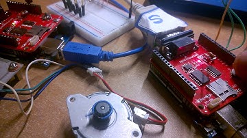 arduino sparkfun can bus shield controlling stepper motor