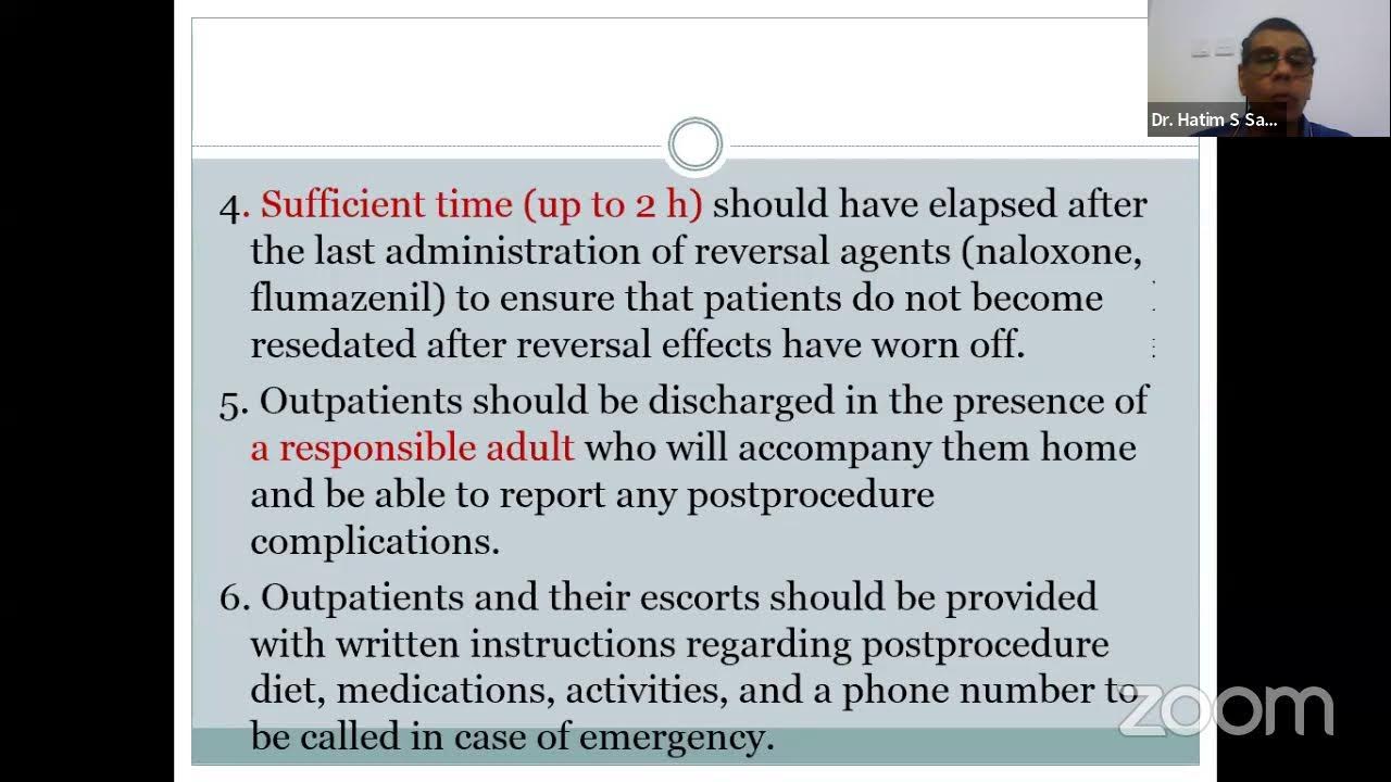 Conscious sedation course 2 YouTube