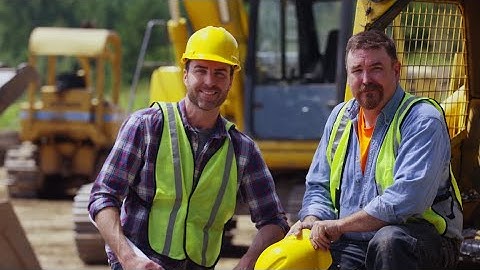 Construction company ad (portfolio)