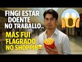 Disse que estava doente... mas o chefe me viu no shopping! 😱😂