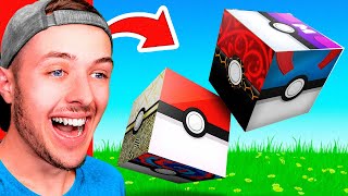 Throwing LUCKY BLOCK DICE To Get GOD POKEMON in MINECRAFT