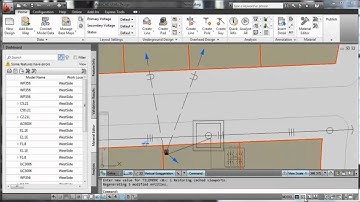 AutoCAD Utility Design Workflow Video