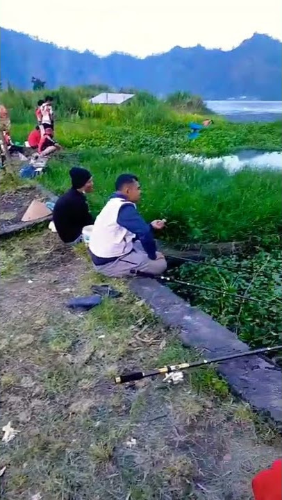 FUN FISHING Danau Batur-Bali #mancingliar #mancingmania #funfishing #lake #fishing #mancingdanau