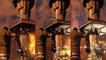 Red Faction: Guerrilla Graphics Comparison - 2009 vs. 2018