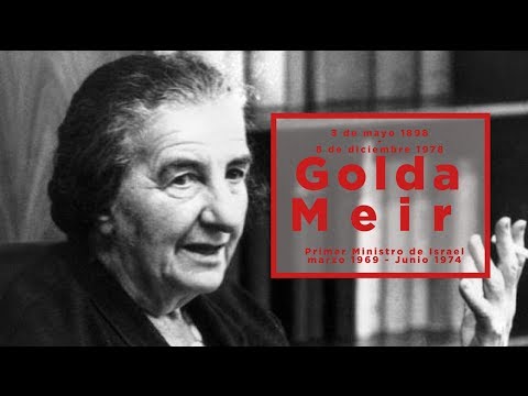 Video: Meir Golda: Biografía, Carrera, Vida Personal