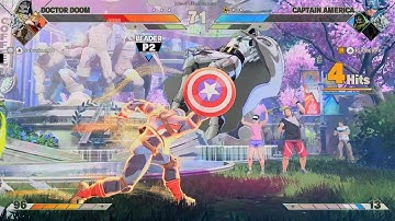MARVEL Tōkon Dr. Doom 50% damage combo
