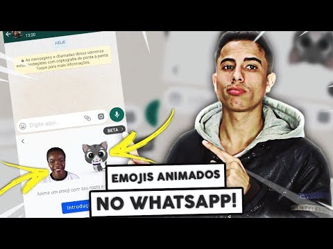 Como criar emojis animados para o WhatsApp | Animojis no Android!