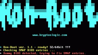 Bypass Forgotton Windows Password using Kon-Boot