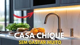 9 Ideias de DECORAÇÃO LUXUOSA que Deixam Sua CASA com Cara de Rico – SEM GASTAR MUITO!