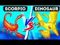 Hummingbird-Size Dinosaur vs Scorpion in Epic Showdown