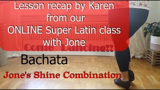 Bachata - Jone's Syncopated Shine combination