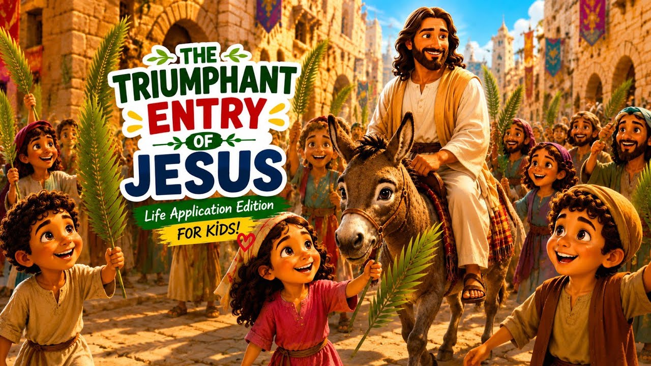 The Triumphant Entry of Jesus | Life Application Edition for Kids 🌿 ...