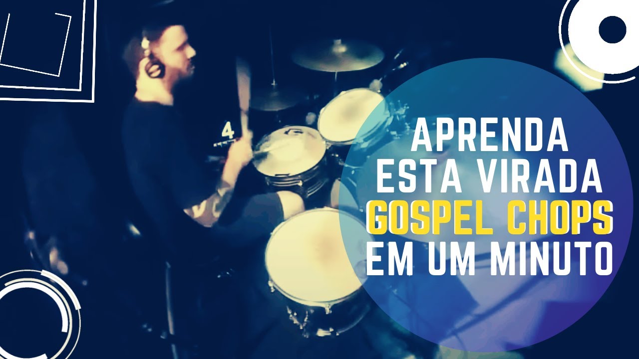 Download Marcelo Melo - Virada Gospel Chops  (One Minute Drum Lesson #8)
