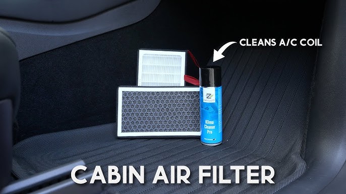 BASENOR Tesla Model Y Cabin Air Filter HEPA Air Intake Filter Replacem