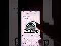 These Crazy Settings In Your Phone 📱🤩 | #shorts |
