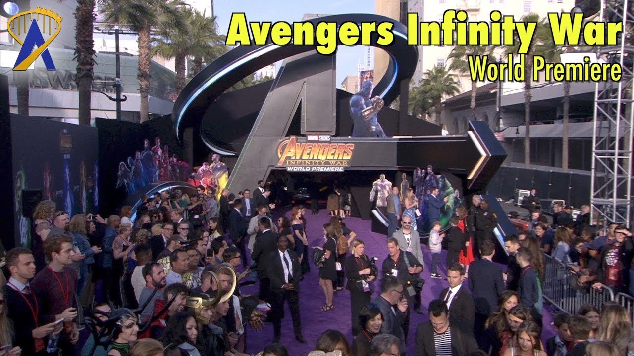 avengers hollywood premiere