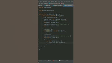 Two Dimensional Array in Java Programming #java  #arraysinjava #arrays