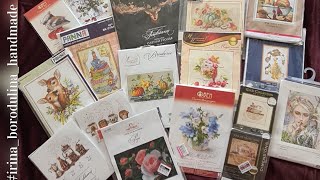 Мои запасы наборов вышивки крестиком. Хомячья норка. Любимые наборы.