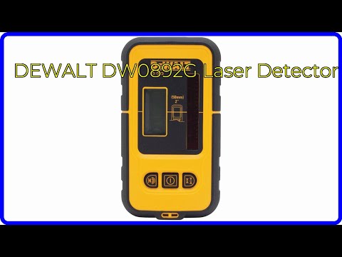 REVIEW (2026): DEWALT DW0892G Laser Detector. First Look.