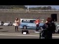 CRaNE(クレイン)ライブin由比港浜の市。2013年3月9日。「君のシルエット」