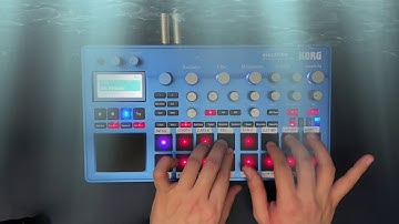 Dawless ambient music on Korg Electribe 2