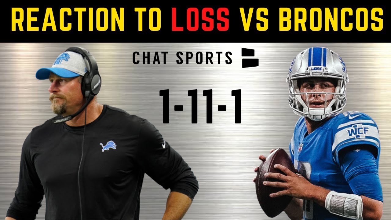 Lions vs. Broncos - Game Recap - December 12, 2021 - ESPN