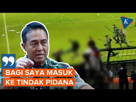 Panglima TNI Usut Anggotanya yang Tendang Suporter Arema Saat Tragedi Kanjuruhan