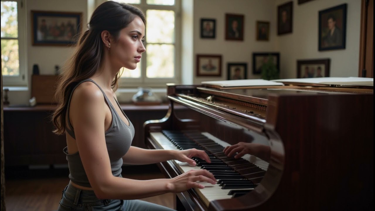 Practice Makes Perfect - Solo Piano | Instrumental | Ai made Piano Music