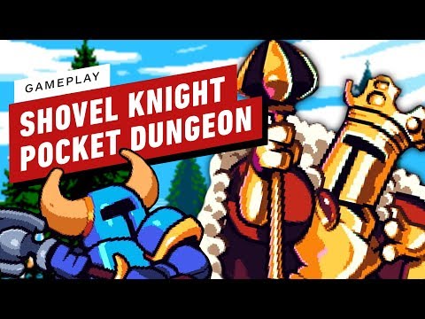 Vídeo: Shovel Knight Está Retornando No Pocket Dungeon 