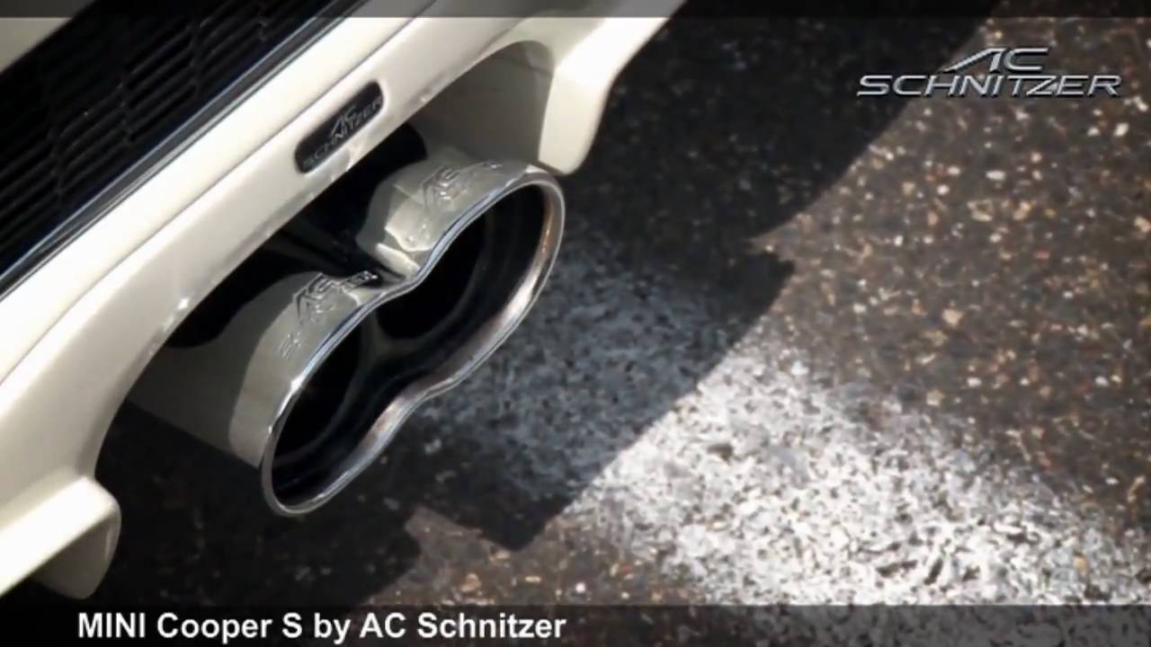 Sound Video MINI Cooper S by AC Schnitzer homologated (R56) - YouTube