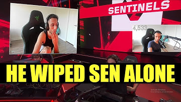 FNS reacts to 1v3 HERO Clutch by KC N4RATTE that WIPED Sentinels | KC VS SEN