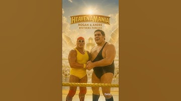 Hulk Hogan and Andre The Giant reunited for eternity #hulkhogan #andrethegiant