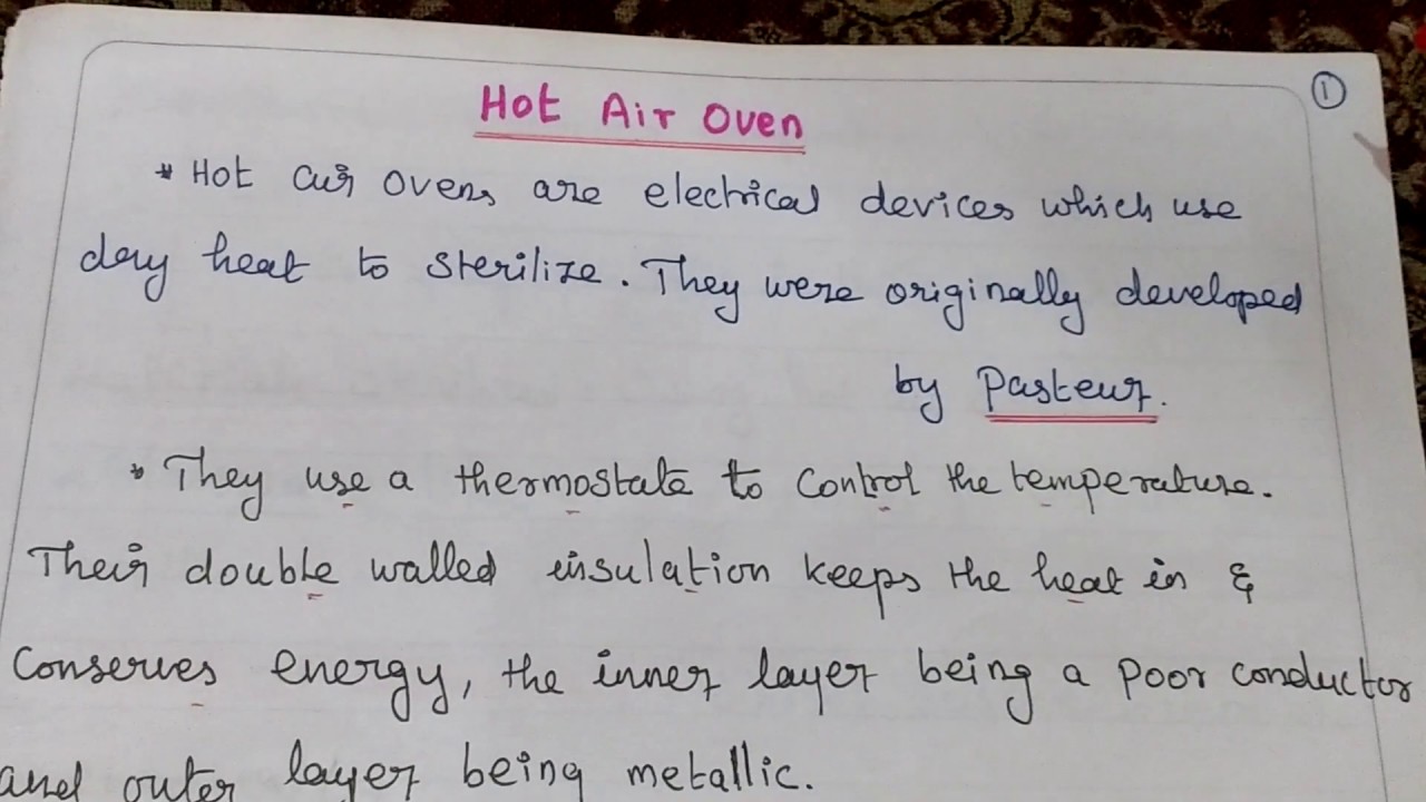 Hot Air Oven YouTube