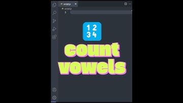 🗣️ Count Vowels in Just 1 Line! 😲  #coding #javascript #webdev #programming