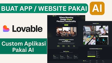 Baut Custom Website & Aplikasi Paki AI 🚀 | Cloning Web dan Aplikasi Apapun LOVABLE