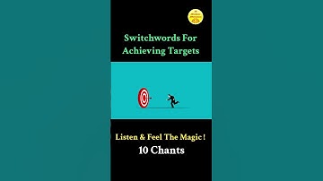 Switchwords For Achieving Targets ! Magic Has No Logic !