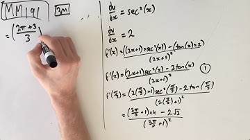 MM191 Maths Methods Fortify Study Guide - "Applying the quotient rule"