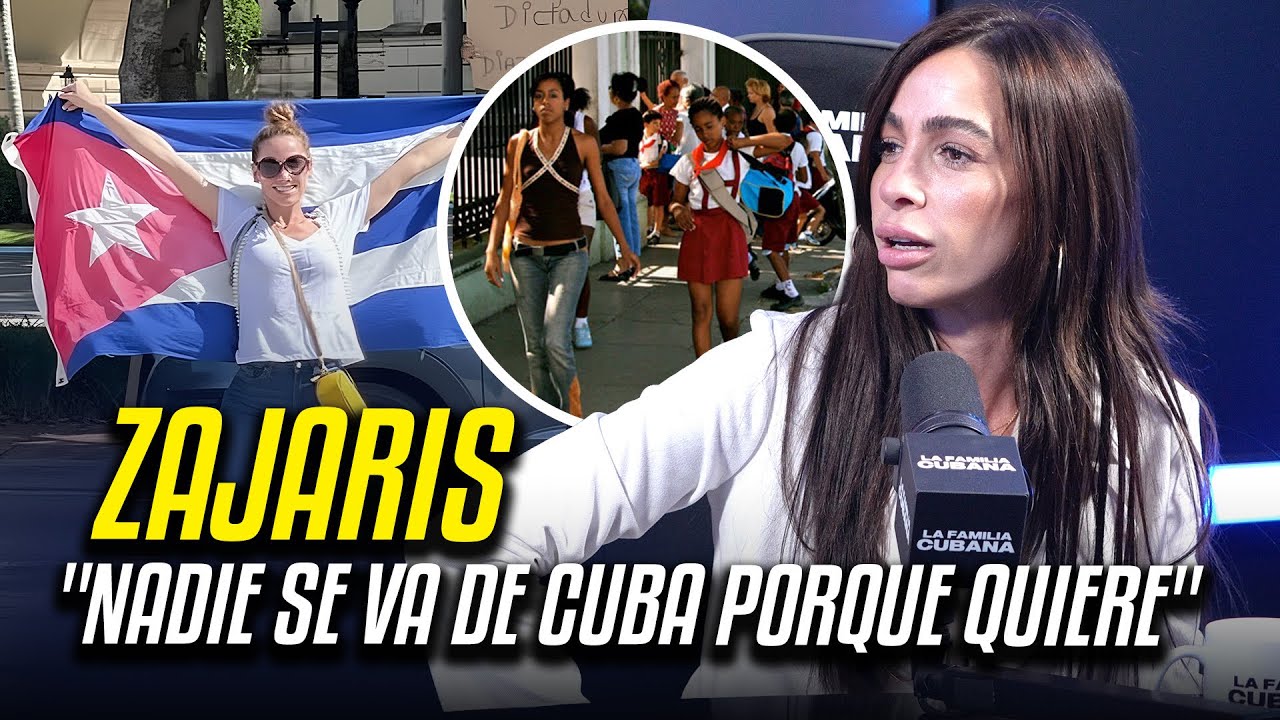 Actriz discute fuerte sobre salir de Cuba / Zajaris Fernandez