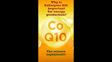 Why is CoQ10 important for energy production in the body? #coenzymeq10 #coq10 #mitochondria