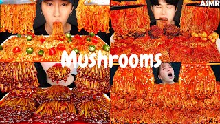 ASMR Eating Juicy Mushrooms 🍄 | Satisfying Chewing Sounds