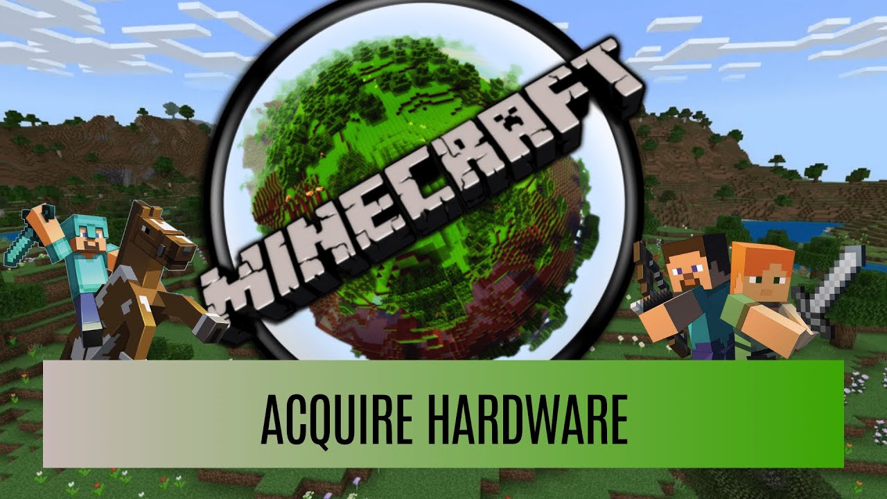 Minecraft - Acquire Hardware - Trophy/Achievement [ENG] - YouTube