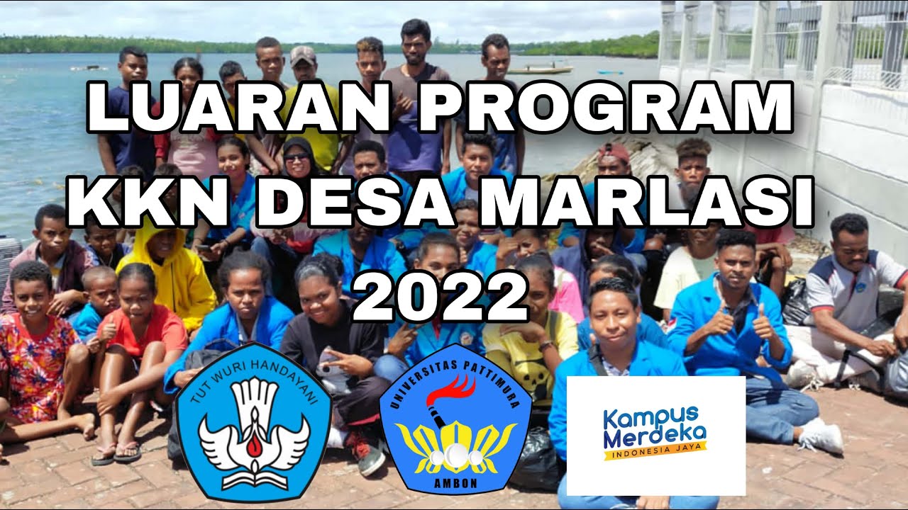 LUARAN PROGRAM MAHASISWA KKN DESA MARLASI KECAMATAN ARU UTARA TAHUN 2022
